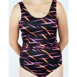 Maillot de bain incontinence 1 pièce femme - Imprimé