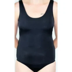 Maillot de bain incontinence 1 pièce femme - Noir