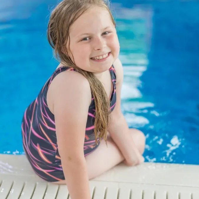 Maillot de bain incontinence 1 pièce enfant - Imprimé