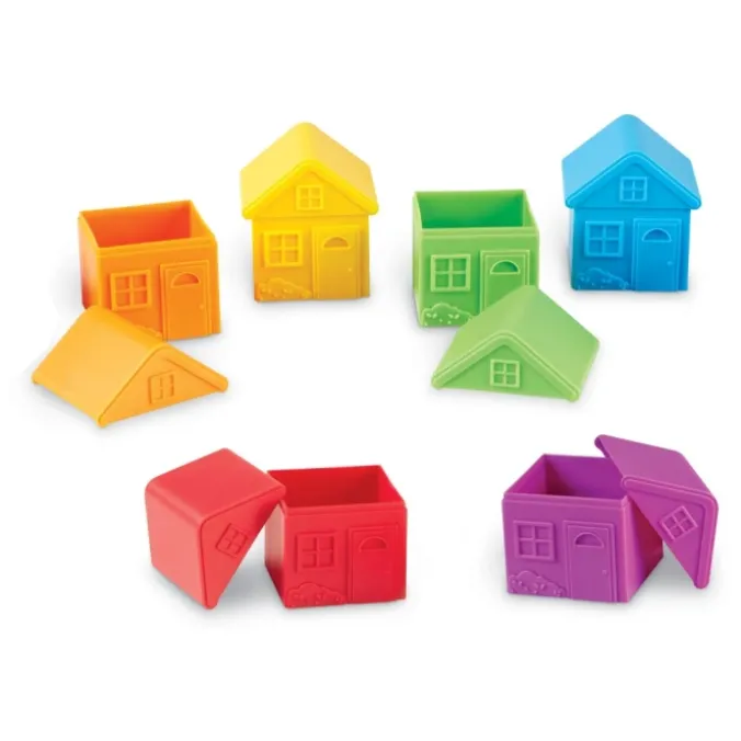 Maisons colorées : classement et tri