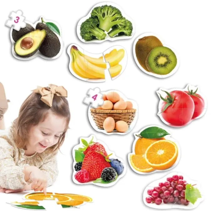 Maxi puzzles aliments