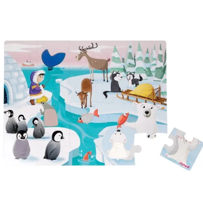 Maxi puzzle tactile