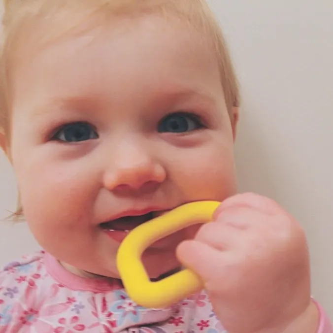 Mini chew - Jaune lisse