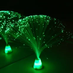 Mini-lampes fibres optiques par 4