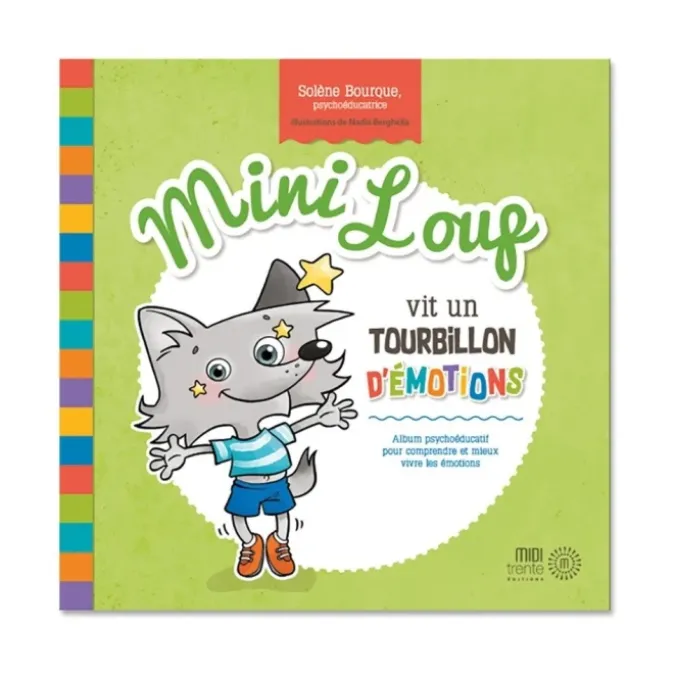 Mini loup vit un tourbillon d'émotions