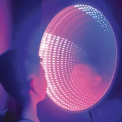 Miroir infini avec télécommande
