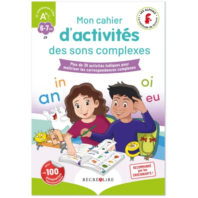 Mon cahier d'activités des sons complexes