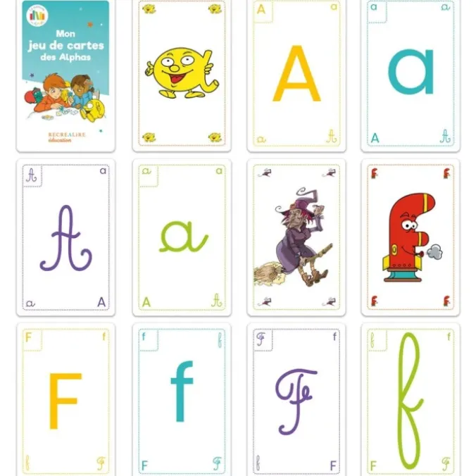 Mon jeu de cartes des Alphas