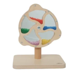 Moulin en bois - Miroir et billes