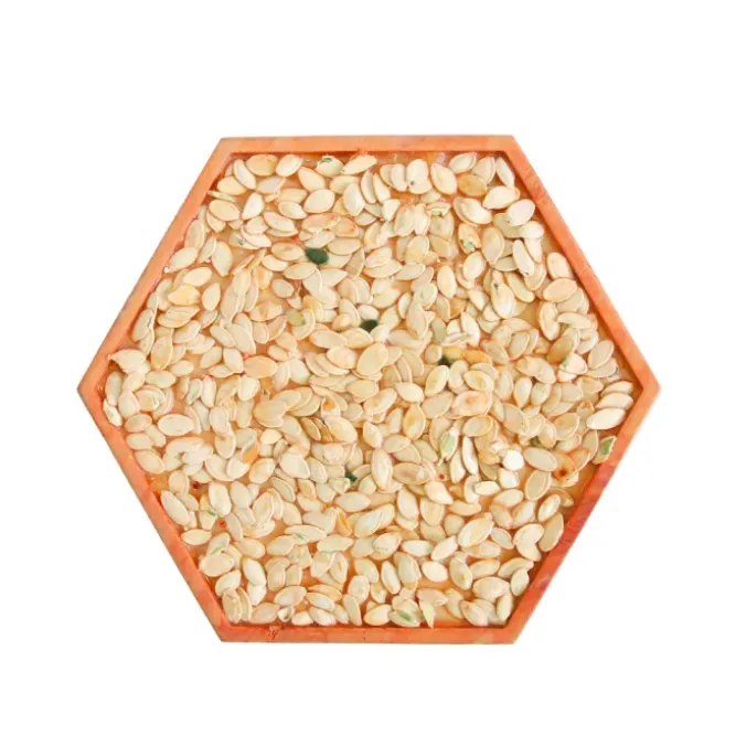 Panneau sensoriel hexagonal - graines de courge