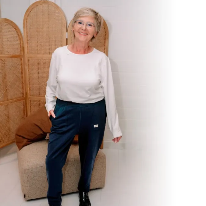 Pantalon Air Slim adulte - Bleu