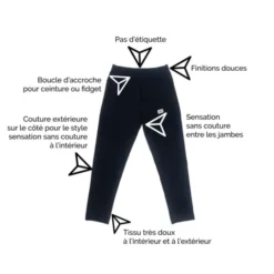 Pantalon Air Slim enfant - Bleu