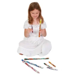 Petites baguettes kaléidoscope par 4