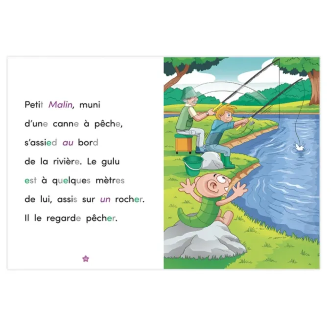 Petit Malin va à la pêche