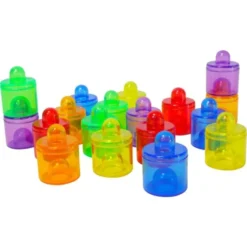 Petits pots translucides