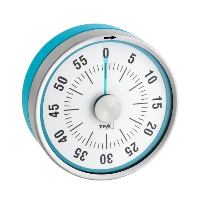 Petit timer visuel - Disque turquoise