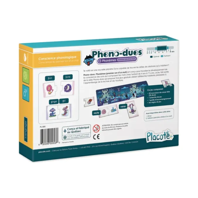 Phono-duos - Phonèmes (premier son d'un mot)