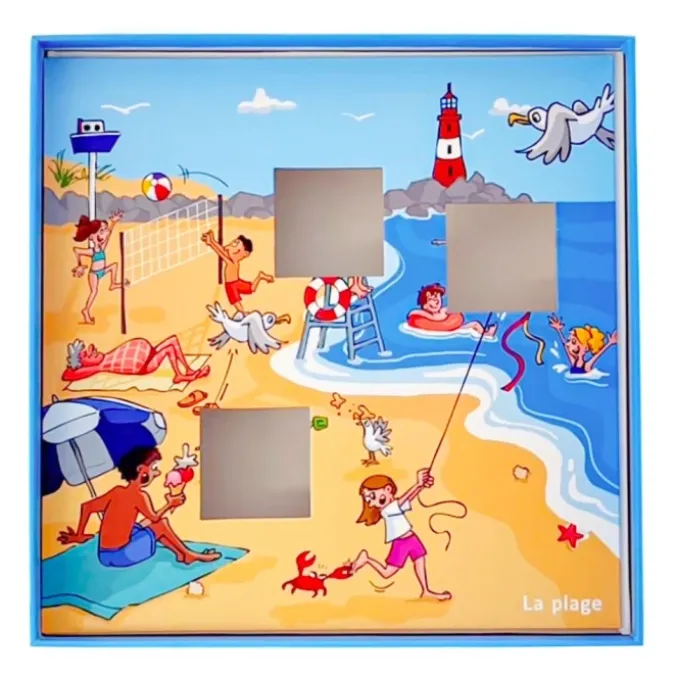 Phrasobox - la plage - le camping - l'anniversaire