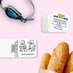 30 pictogrammes - Lieux et rendez-vous-kawaii