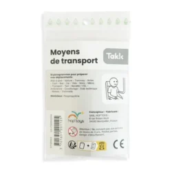18 pictogrammes - Moyens de transport-épuré