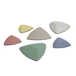 Pierres de rivières couleurs nordiques par 5