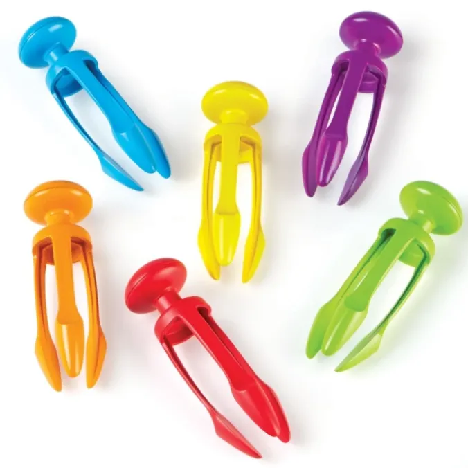 Pinces d'apprentissage x 6