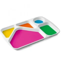 Plateau compartimenté ergonomique