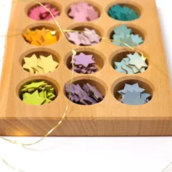 Plateau encastrement boules - pastel