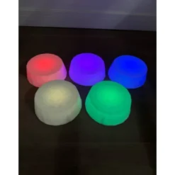 Pods d'équilibre LED ronds - lot de 5
