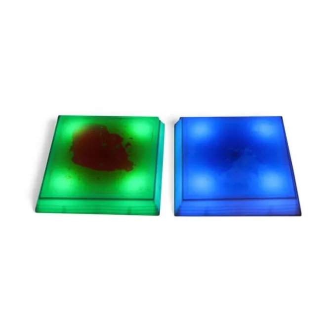 Pods LED carrés - lot de 3