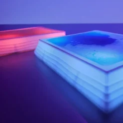 Pods LED carrés - lot de 3