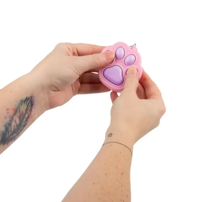 Porte-clés Fidget Paw Clicker