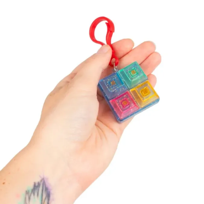 Porte-clés à paillettes