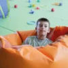 Pouf cocon - Orange