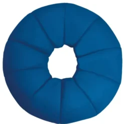 Pouf donut bleu foncé