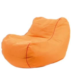 Pouf fauteuil - Orange