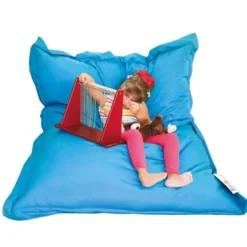 Pouf géant - Bleu pétrole