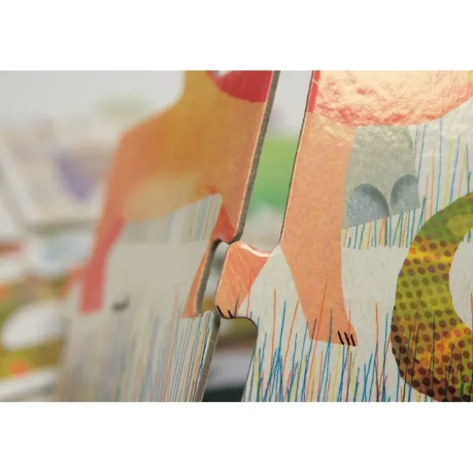 Puzzle animaux géant 36 pièces
