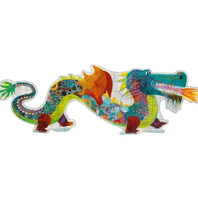 Puzzle dragon géant 58 pièces