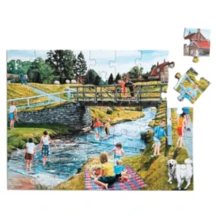 Puzzle ergonomique rivière - 35 pièces