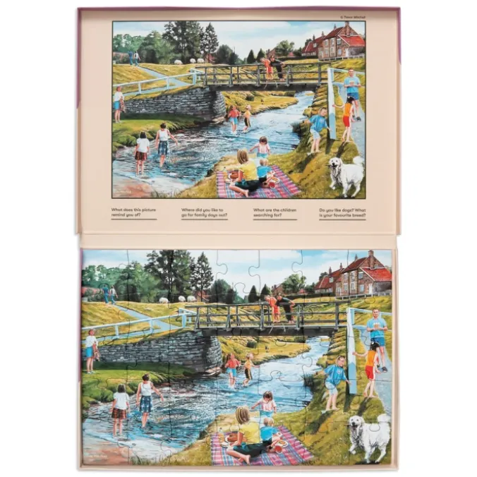 Puzzle ergonomique rivière - 35 pièces
