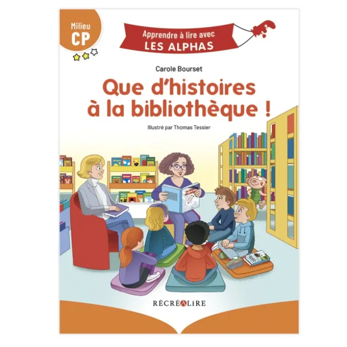 Que d'histoires à la bibliothèque !