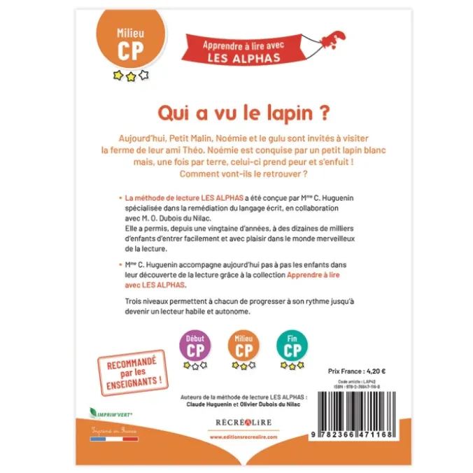 Qui a vu le lapin …