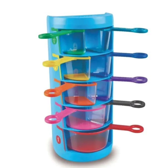 Rainbow fraction : tasses à mesurer x 9