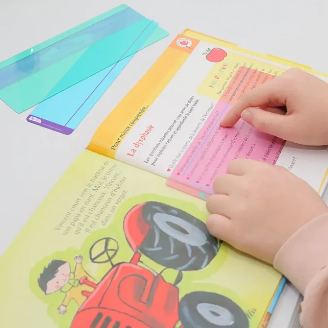 Règles de lecture colorées - souligner x 10