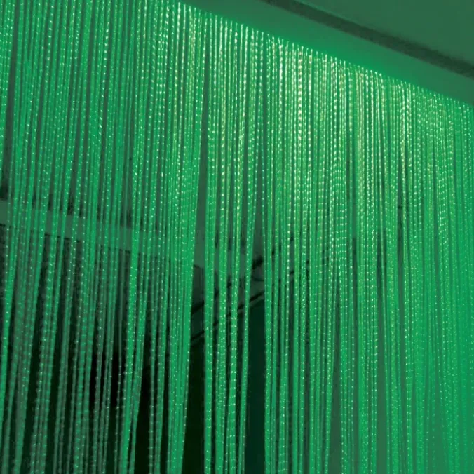 Rideau de fibres optiques