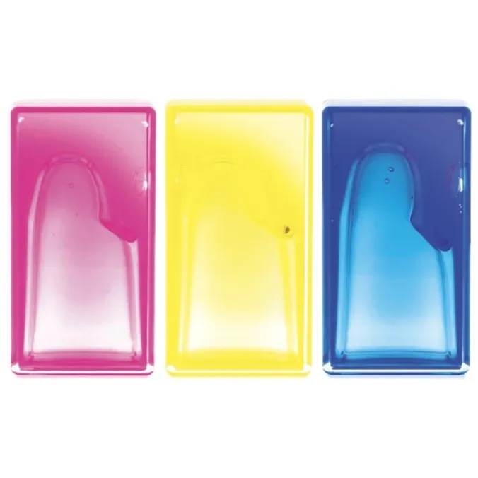 Sabliers gel rectangulaires - lot de 3