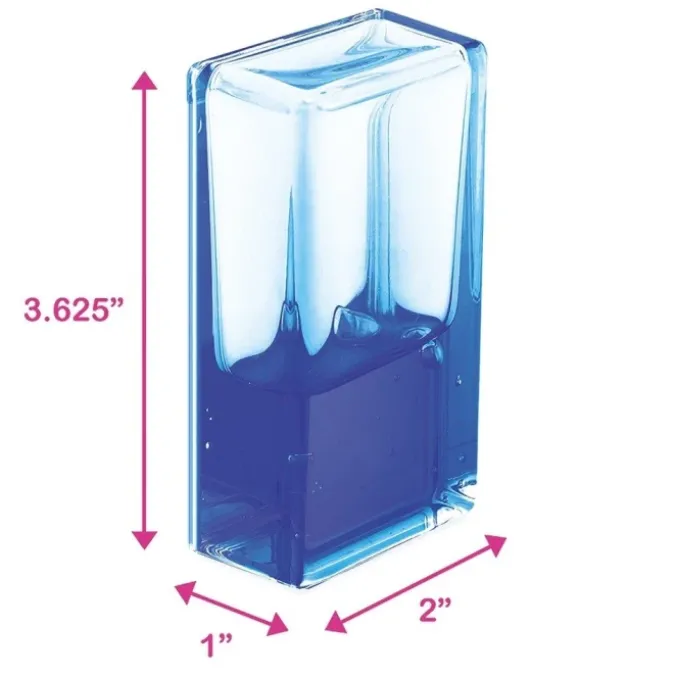 Sabliers gel rectangulaires - lot de 3