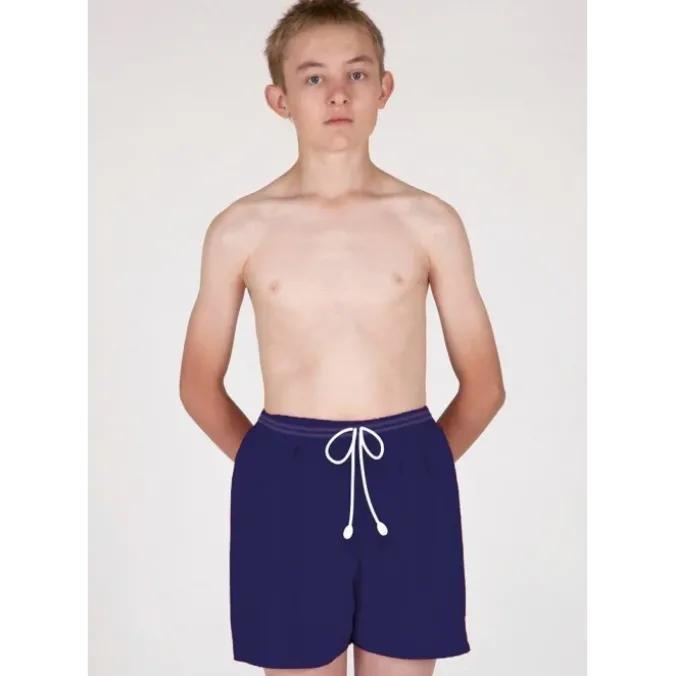 Short de bain incontinence enfant - Bleu marine