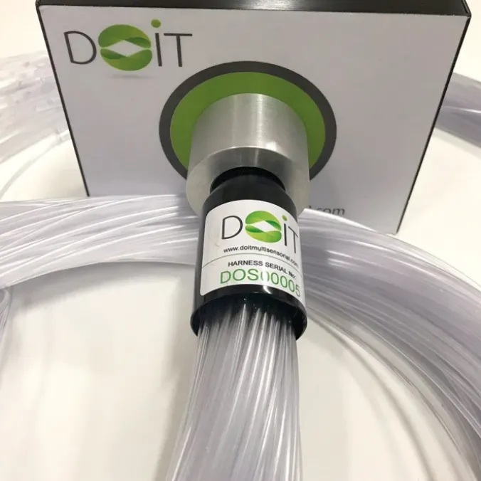 Source de lumière interactive pour fibres optiques